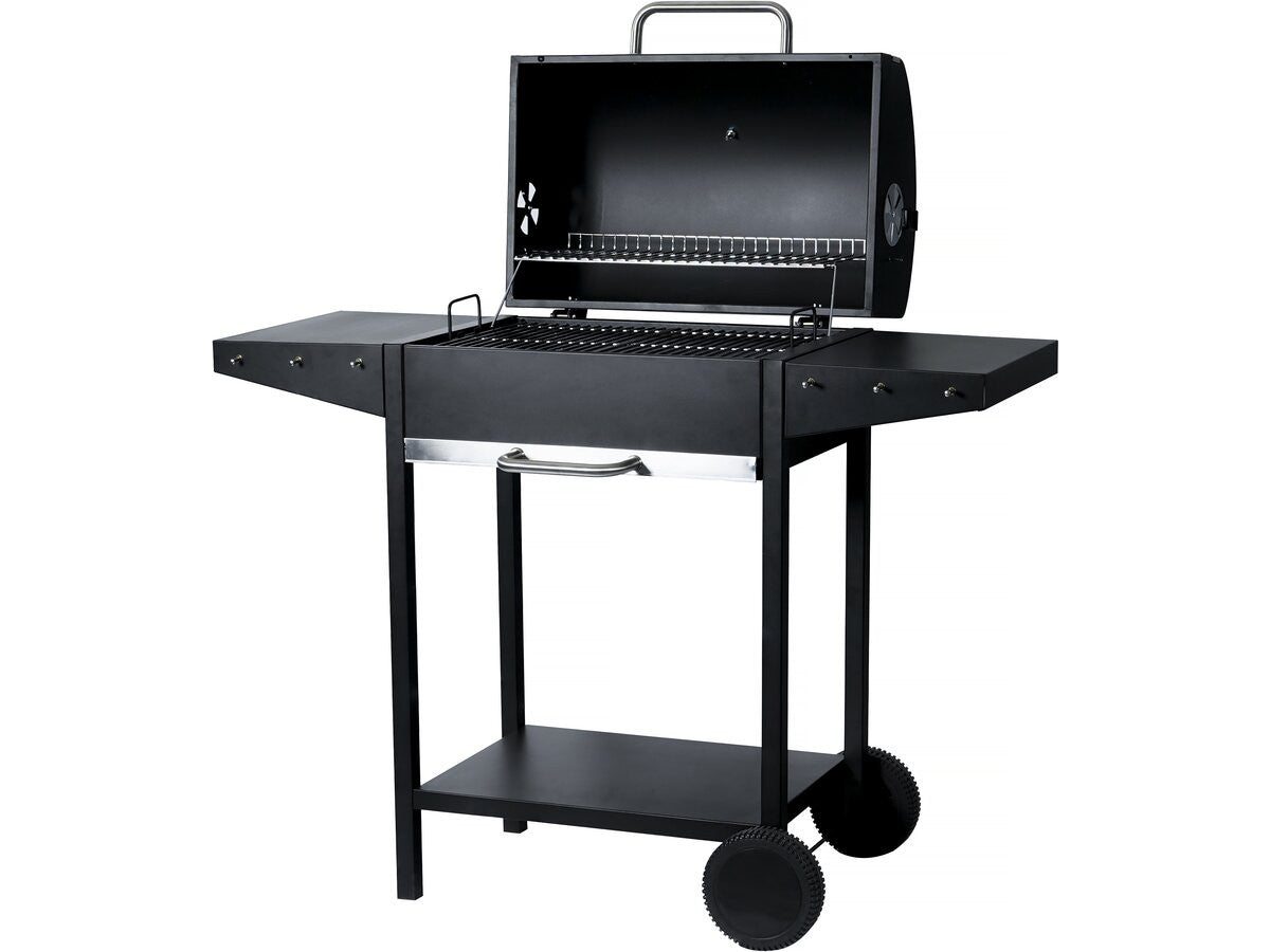 Barbecue a carbonella "Bizon" - 119 x 50 x 101 cm - Nero