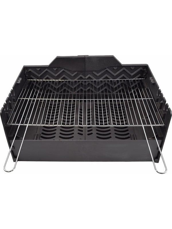 Barbecue da giardino, Griglia a carbone in ghisa da incasso