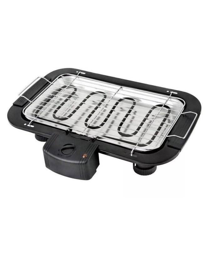 Barbecue Elettrico Bbq Supporto Griglia Elettrica Bistecchiera Da Tavolo 2000w         
