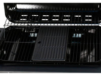 Barbecue gas "Festa 5" - 5 fuochi di cui 1 laterale - 12,9 Kw- Nero