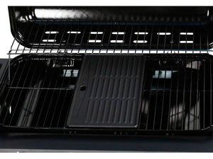 Barbecue gas "Festa 5" - 5 fuochi di cui 1 laterale - 12,9 Kw- Nero