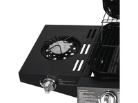 Barbecue gas "Festa 5" - 5 fuochi di cui 1 laterale - 12,9 Kw- Nero