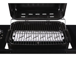 Barbecue gas "Party 3" - 3 piastre di cui 1 laterale - 9.38 kW -Nero