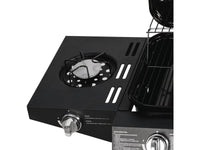 Barbecue gas "Festa 5" - 5 fuochi di cui 1 laterale - 12,9 Kw- Nero