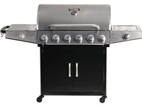 Barbecue a gas "Party 6" - 7 bruciatori di cui 1 lato - 20,9 kW