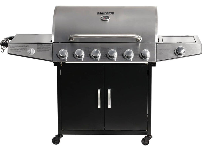 Barbecue a gas "Party 6" - 7 bruciatori di cui 1 lato - 20,9 kW