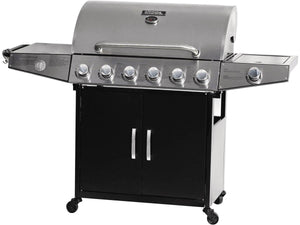 Barbecue a gas "Party 6" - 7 bruciatori di cui 1 lato - 20,9 kW