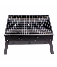 Barbecue Portatile A Carbonella Per Grigliate Carne Pesce Verdure 20x35x27 Cm         