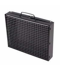 Barbecue Portatile A Carbonella Per Grigliate Carne Pesce Verdure 20x35x27 Cm         