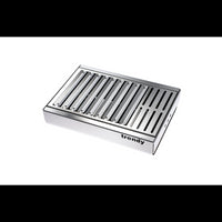 Barbecue portatile in acciaio inox TRENDY, compatto ed elegante – 44 x 29,5 x 12 cm