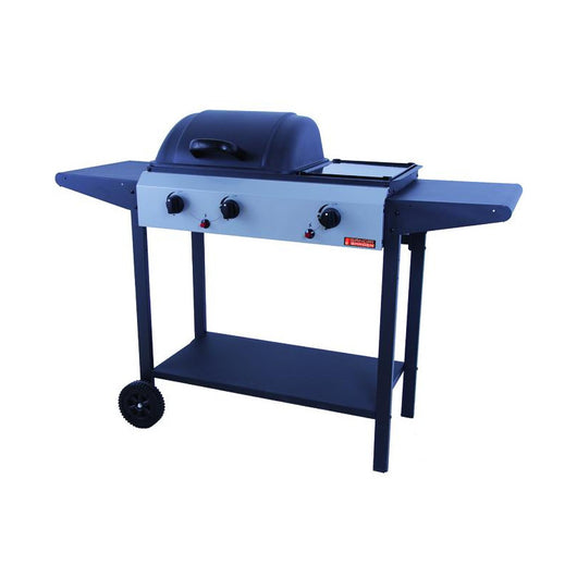 Barbecue Sandrigarden gas America, 2 fuochi 1 piastra, 7,5 kw
