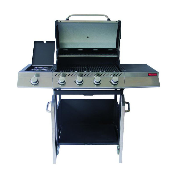 Barbecue Sandrigarden gas Brasile, 4 fuochi 1 fornello, 16 kw