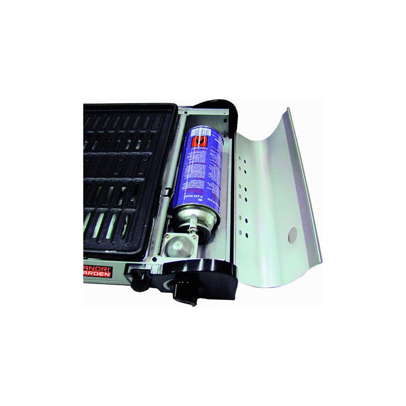 Barbecue Sandrigarden gas Tasmania, portatile con griglia, 1,9 kw