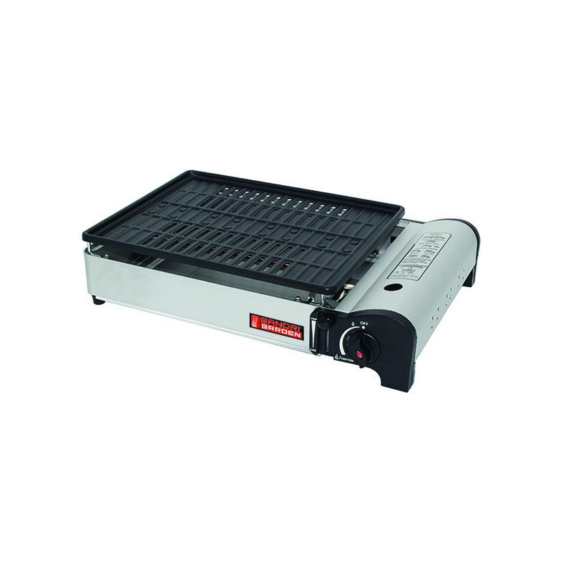 Barbecue Sandrigarden gas Tasmania, portatile con griglia, 1,9 kw