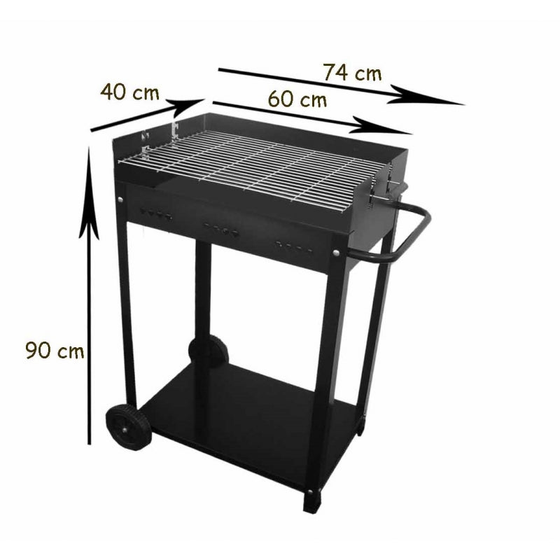 BARBECUE TORINO 74x40x90 cm GMR TRADING