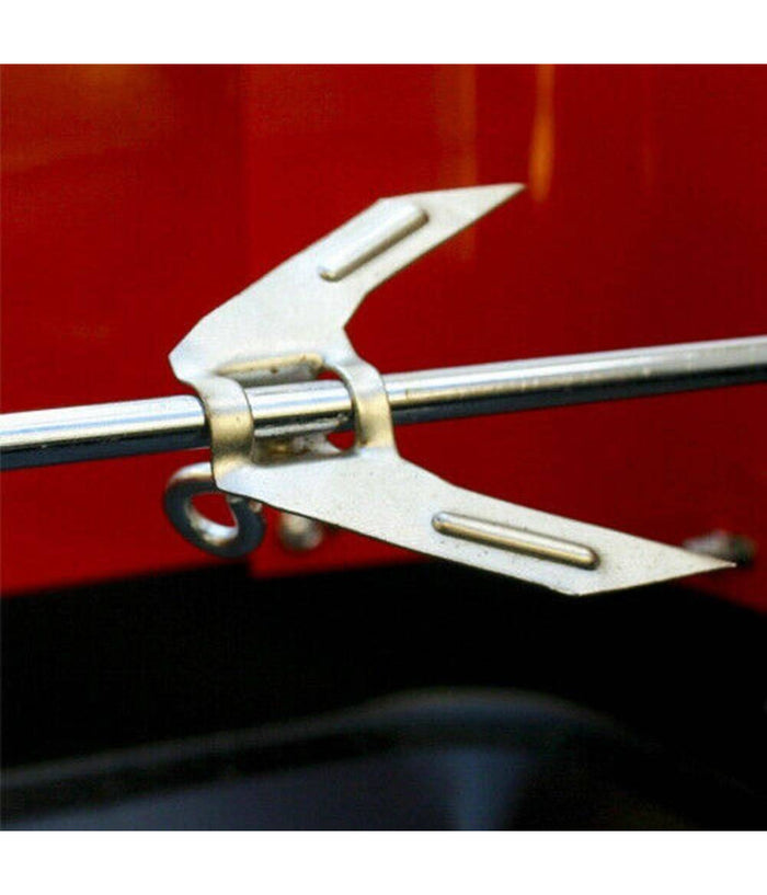 Barbecue Trolley A Carbonella In Metallo E Legno Bbq Braciere Portatile Ripiani         