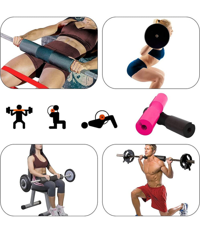 Barbell Squat Pad Cuscino Bilanciere Collo Per Sollevamento Pesi Squat 45x10 Cm         