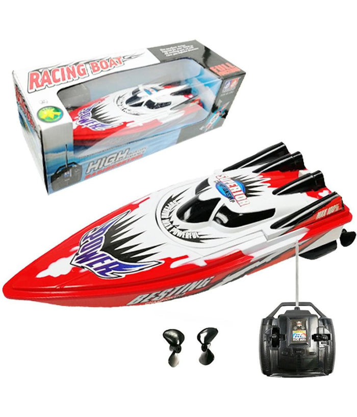Barca Motoscafo Yacht Telecomandato Ad Alta Velocità  2 Eliche Mare Lago Fiume         