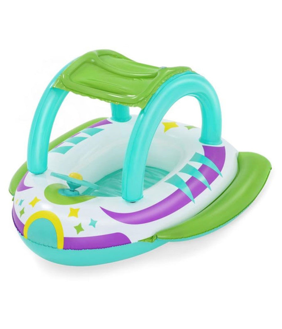 Trade Shop - Barchetta Navicella Spaziale Space Gonfiabile Mare Copertura Manubrio Bestway -