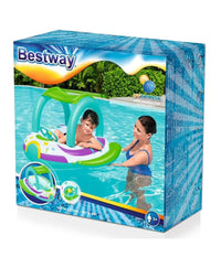 Trade Shop - Barchetta Navicella Spaziale Space Gonfiabile Mare Copertura Manubrio Bestway -