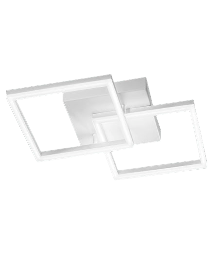Plafoniera BARD a led moderna 39W Bianco 3394-22-102 Fabas Luce