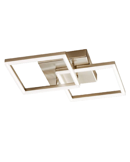 Plafoniera BARD a led moderna 39W Oro Opaco 3394-22-225 Fabas Luce
