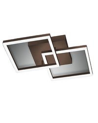 Plafoniera BARD a led moderna 39W Corten 3394-22-361 Fabas Luce