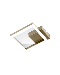 Plafoniera BARD a led moderna 11W Oro Opaco 3394-24-225 Fabas Luce