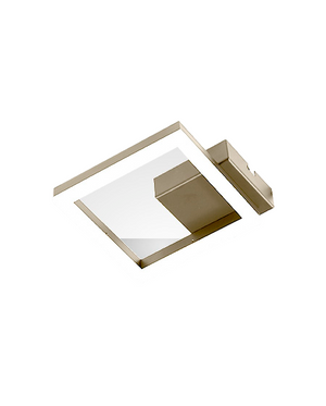 Plafoniera BARD a led moderna 11W Oro Opaco 3394-24-225 Fabas Luce