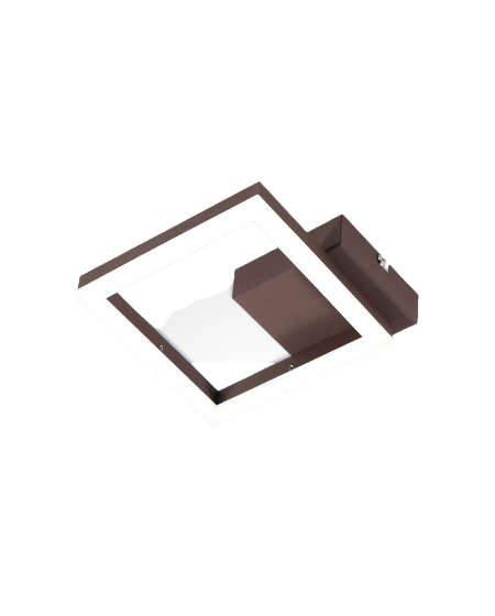 Plafoniera BARD a led moderna 11W Corten 3394-24-361 Fabas Luce