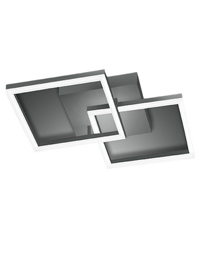 Plafoniera BARD a led moderna 39W Antracite 3394-29-282 Fabas Luce