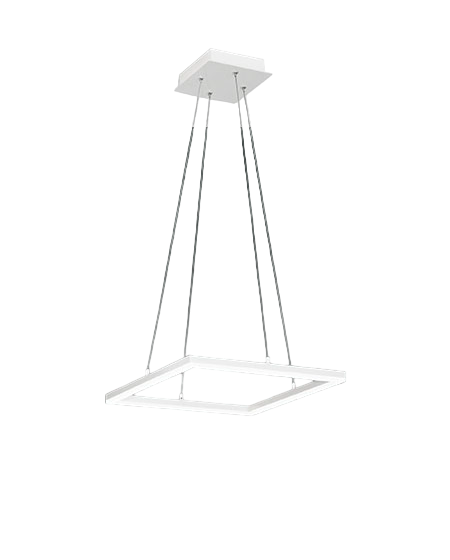 Plafoniera BARD a sospensione a led 39W Bianco 3394-40-102 Fabas Luce