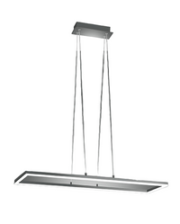 Plafoniera BARD a sospensione a led 52W Antracite 3394-43-282 Fabas Luce