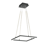 Plafoniera BARD a sospensione a led 39W Antracite 3394-40-282 Fabas Luce