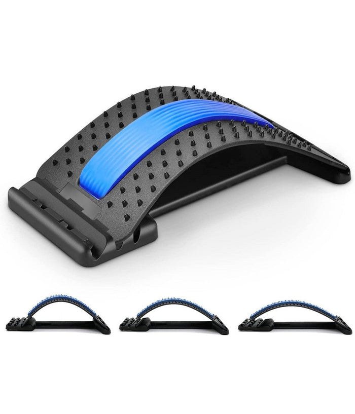 Barella Posteriore Lombare Distendere Schiena Agopuntura Allungamento Muscolare Blu         