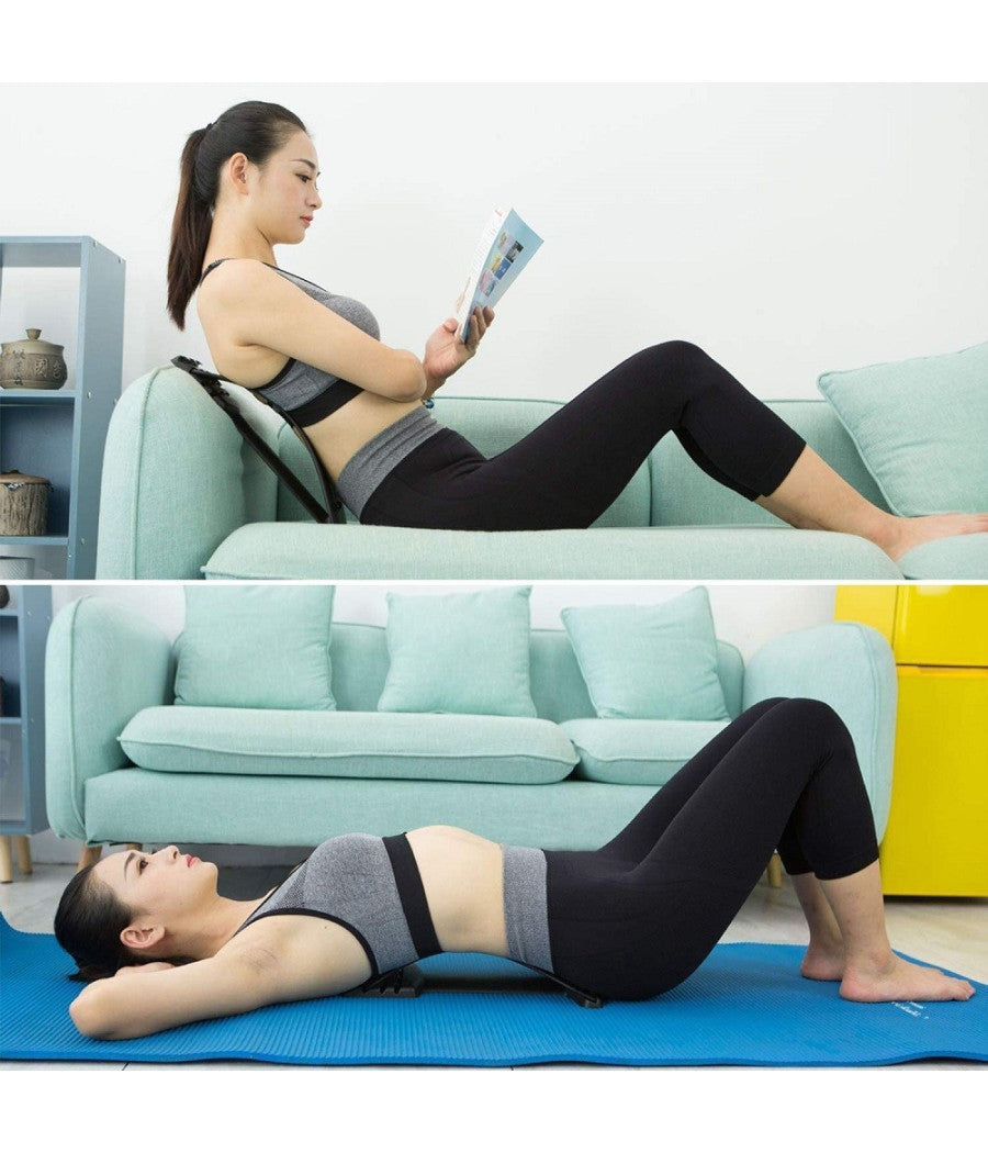 Barella Posteriore Lombare Distendere Schiena Agopuntura Allungamento Muscolare Blu         