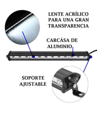 Barra A Led Faro Lampada Supplementare Profondità  Auto Fuoristrada 36 Watt 12v         