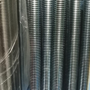 Barra asta filettata 6mm di acciaio zincato da 1mt classe di resistenza 4.8 passo grosso