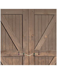 Barra di sicurezza per porta, portone e finestra, acciaio zincato tropicalizzato, Ø 14x460mm  - THIRARD