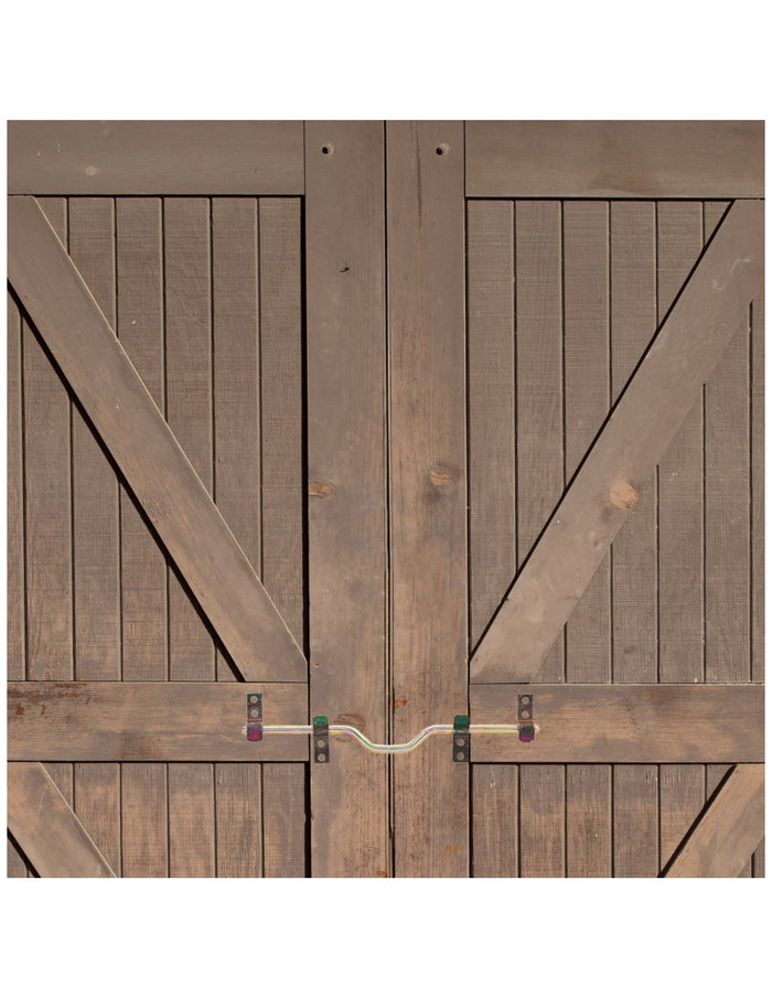 Barra di sicurezza per porta, portone e finestra, acciaio zincato tropicalizzato, Ø 14x460mm  - THIRARD