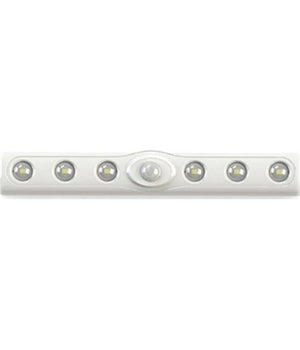 Trade Shop - Barra Led Con Sensore Di Movimento Per Corridoio Armadi Cassetti A Batterie 8010 -