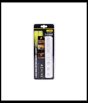 Trade Shop - Barra Led Con Sensore Di Movimento Per Corridoio Armadi Cassetti A Batterie 8010 -