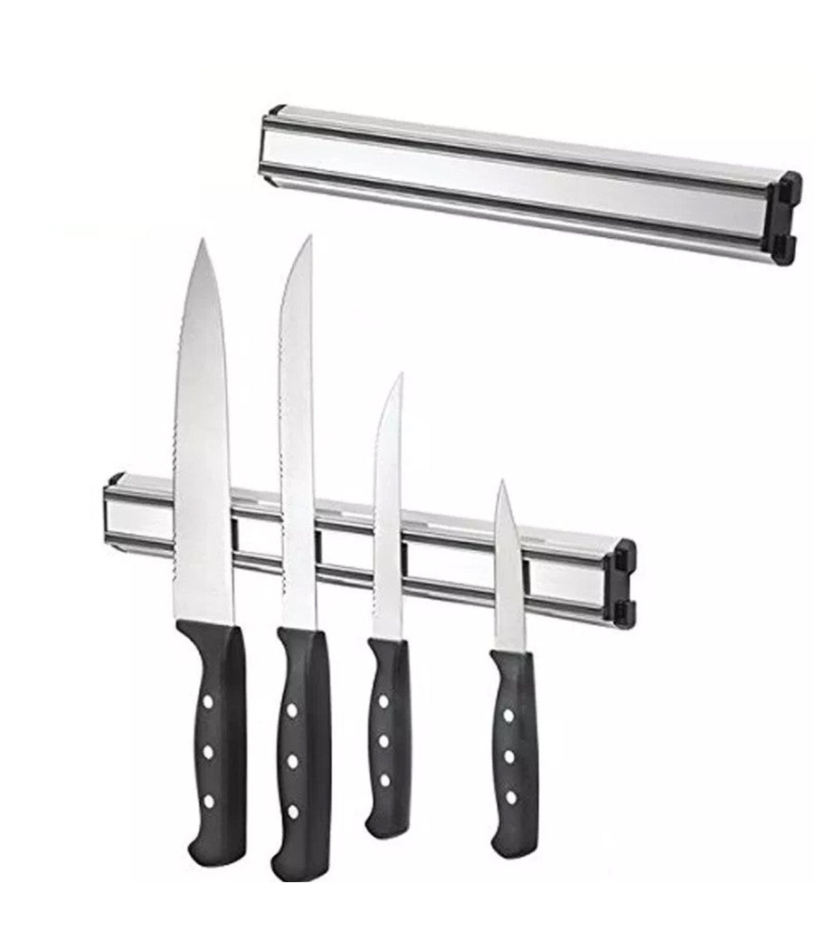 Barra Magnetica Porta Coltelli Cucina 40cm Supporto Calamita Magnetico Utensili         