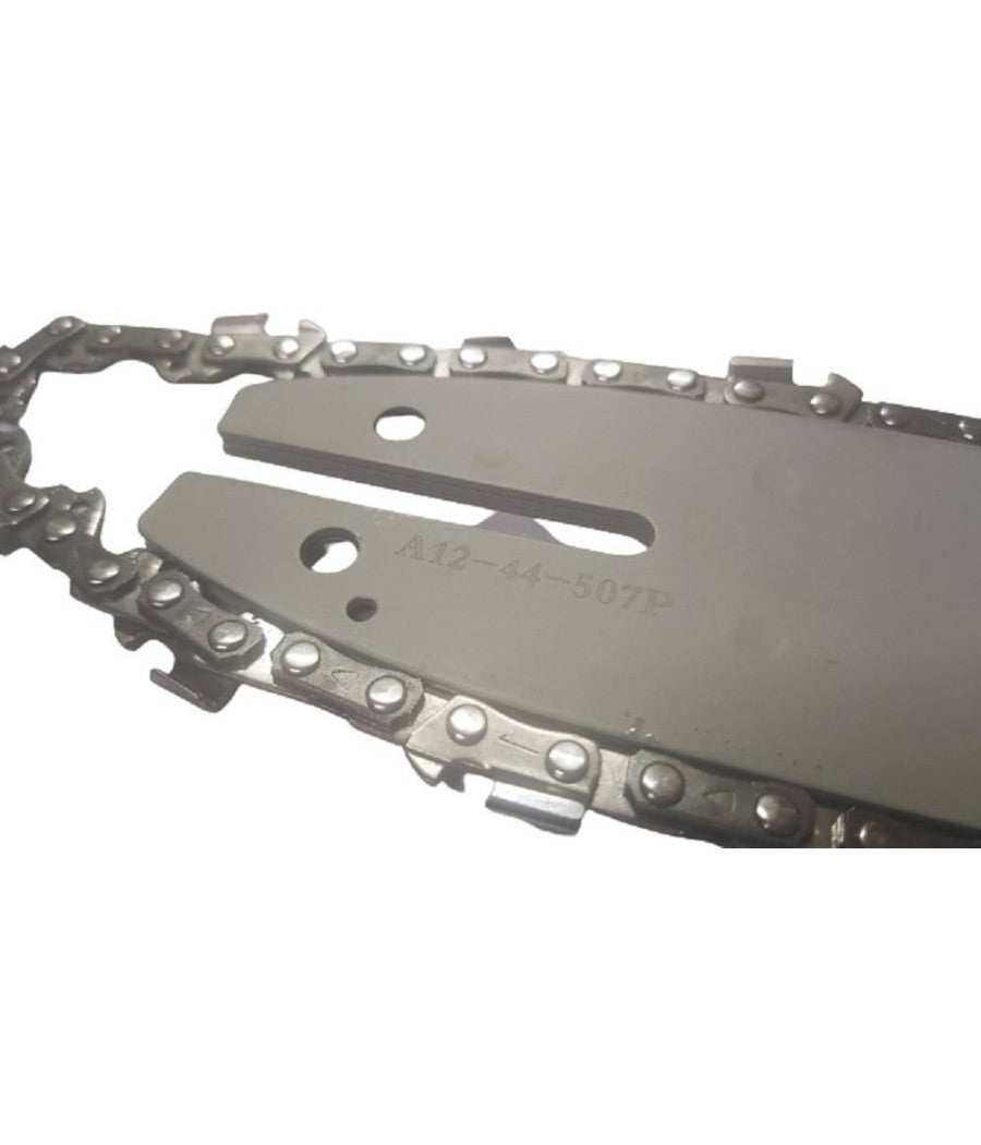 Barra Per Motosega 30 Cm + Seconda Catena Di Ricambio 3/8" 44 Maglie         