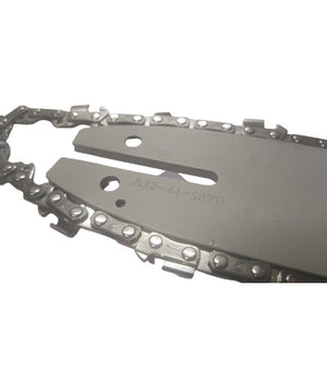 Barra Per Motosega 30 Cm + Seconda Catena Di Ricambio 3/8" 44 Maglie         