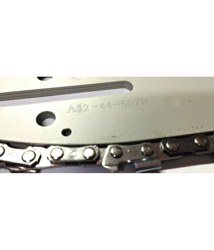 Barra Per Motosega 30 Cm + Seconda Catena Di Ricambio 3/8" 44 Maglie         