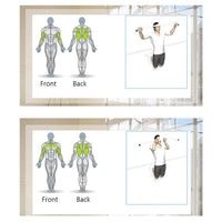 Trade Shop - Barra Per Trazioni Porta Regolabile Fino A 1,5 Mt Palestra Fitness Allenamento -