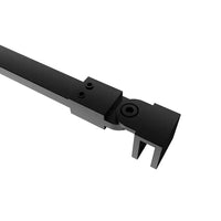 Barra stabilizzatrice walk-in orientabile acciaio nero opaco