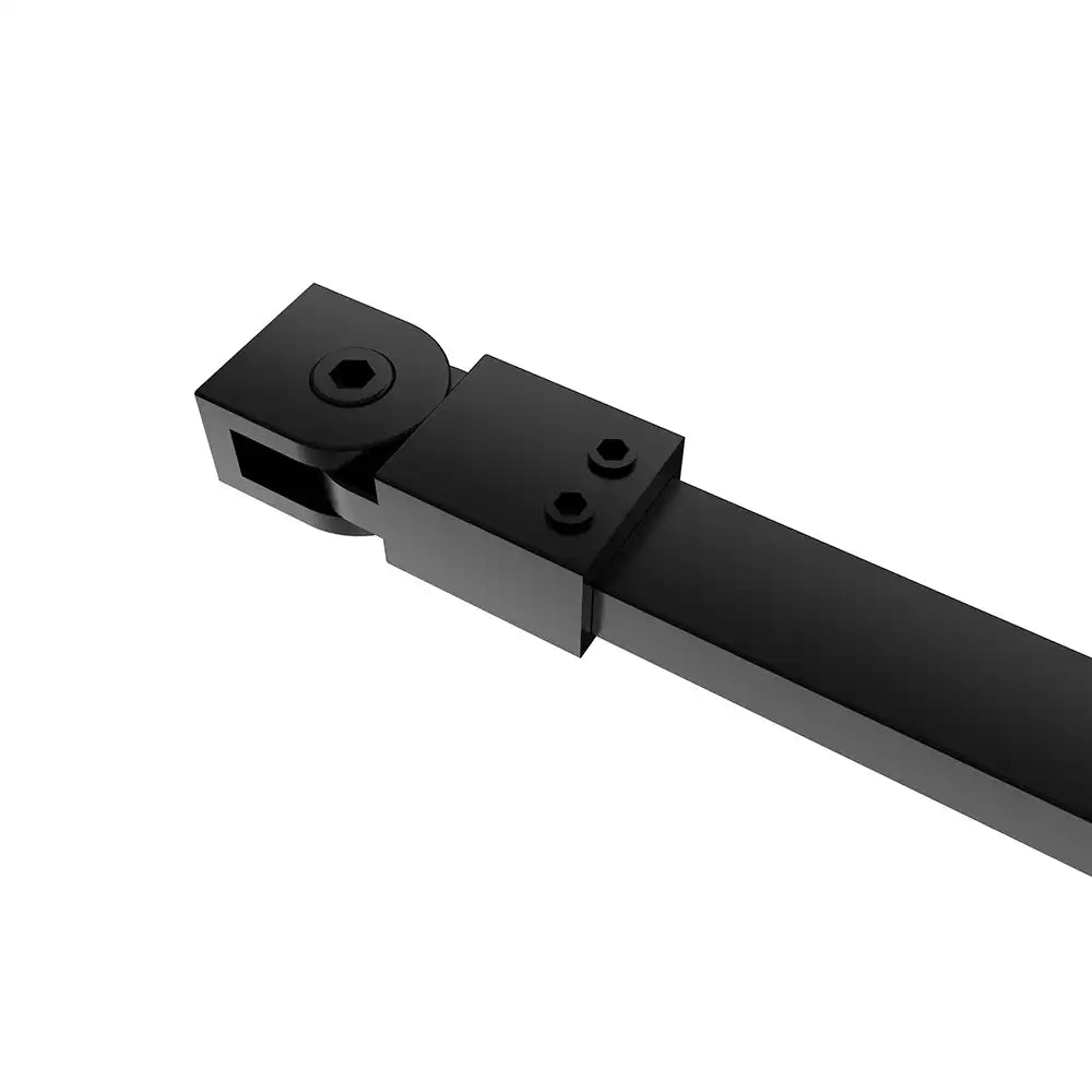 Barra stabilizzatrice walk-in orientabile acciaio nero opaco