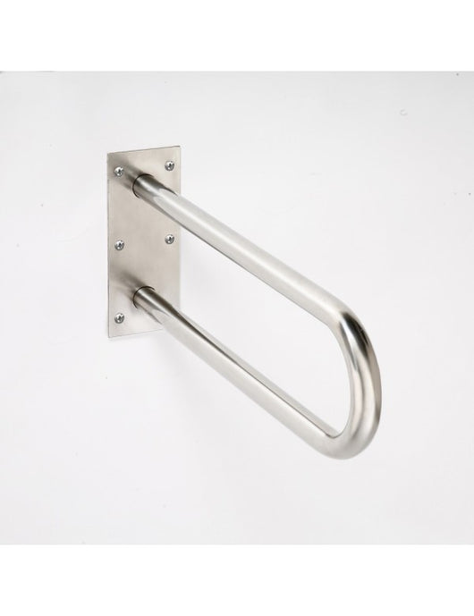 Maniglione di sollevamento a forma di U HELP 600 in acciaio satinato 61x25x10cm